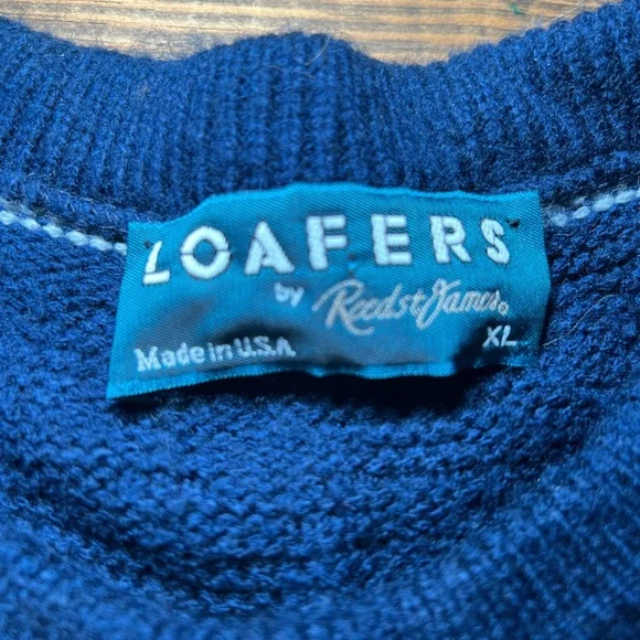 Vintage 90s Grandpa Sweater XL - Picture 2 of 4